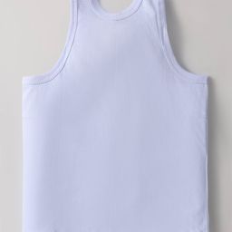 Zero Sinker Knit Sleeveless Set Of Vests with Playful Print Pack of 3 - Pink Green & Blue image 5