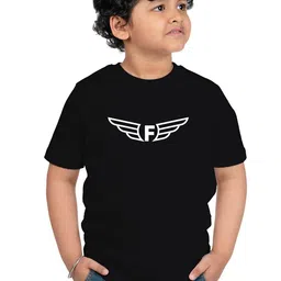 Chombooka Kids Printed Pure Cotton T-shirt-54