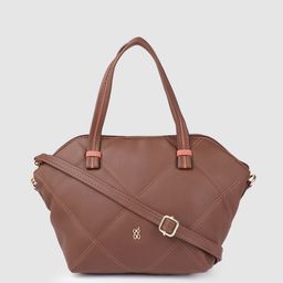 Baggit Women Brown Quilted Handheld Bag-15