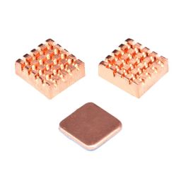 3-in-1 Copper Heat Sink for Raspberry Pi 3-in-1 Heat Sink Self-Adhesive Heat Sink CPU Cooler for Raspberry Pi 2/ Pi 3/ Pi 3B+/ Pi 4 - RS1793-in-1 Copper Heat Sink for Raspberry Pi 3-in-1 Heat Sink Self-Adhesive Heat Sink CPU Cooler for Raspberry Pi 2/ Pi 3/ Pi 3B+/ Pi 4 - RS179 image 1