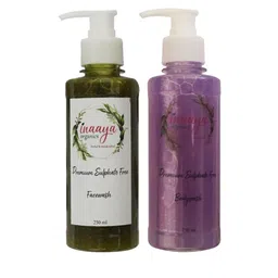 Inaaya Organics Pack Of 2 Unisex Organic Face Wash & Body Wash 500 ml-picture-39