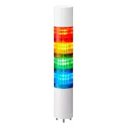 Patlite Signal Tower Light with Buzzer/Flashing, 50 mm 24 V DC Red, Amber, Green, Blue, LR5-402WJBW-RYGB-92