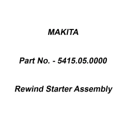Makita Rewind Starter Assembly Suitable For RBC420, Part No 5415.05.0000-10