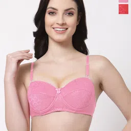 SHYAM SONS FLAIR Floral Bralette Bra Full Coverage Lightly Padded-picture-44