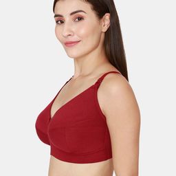 Zivame Red Full coverage Bra image 4