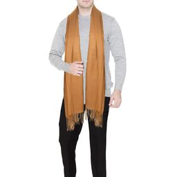 Manra Men Plain Stole with Tasselled-20