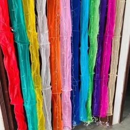 AK 2.13 m (7 Feet) Assorted Shimmer Net Curtain String Light for Decoration, 6CURASS image 4