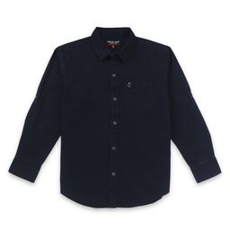 Gini and Jony Boys Navy Blue Casual Shirt-image-87
