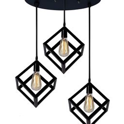 GAUVIK Black Ceiling Lamp-7