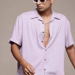 R.Code by The Roadster Life Co. Opaque Relaxed Fit Casual Shirt-image-20
