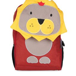 My Milestones Kids Yellow & Red Colourblocked Backpack-54