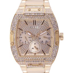 GUESS Men Gold-Toned Embellished Dial Analogue Watch GW0094G2-14