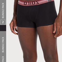 Zoiro Men Pack Of 2 Cotton Trunks-picture-8