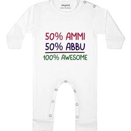 Arvesa Ammi & Abbu Printed Bodysuit-image-46