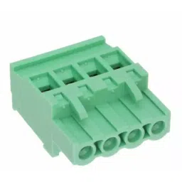 RS PRO 5.08 mm Pitch 4 Way Pluggable Terminal Block, Plug, Free Hanging In Line, 2378436-10