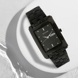 Sonata Men Black Analogue Watch NK7953NM02-57