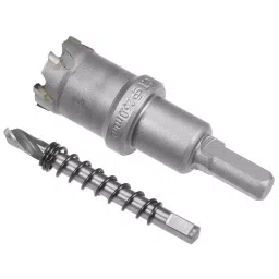 uptodatetools Hole Cutter Masonry Type Round 25 mm Diameter Chrome Finish-25