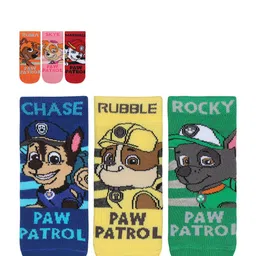 Supersox Kids Pack of 6 Assorted Paw Patrol Character Ankle-Length Socks-image-75
