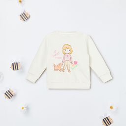 max Girls Printed Cotton Sweatshirt-picture-4