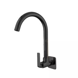 CERA RUBY Basin Mixer Quarter Turn Wall Mount PVD Finish Black Matte, F1005252BM-image-77