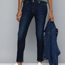 Levis Women 711 Skinny Fit Light Fade Stretchable Jeans-image-56