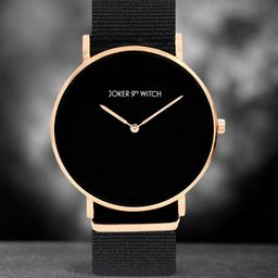 JOKER & WITCH Unisex Black Analogue Watch-16