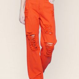 BAESD Women Straight Fit Highly Distressed Jeans-image-71