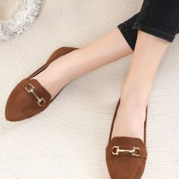 DressBerry Women Mules with Buckles Flats-25