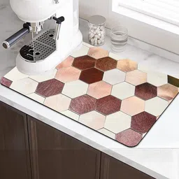 IVAZA Unisex Rose Gold Floor Mats & Dhurries-image-75
