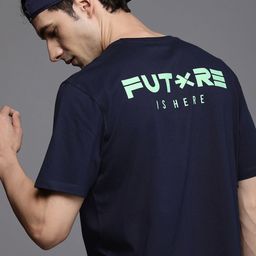 HRX by Hrithik Roshan Men Typography Printed Bio Finish Oversized T-shirt-image-78