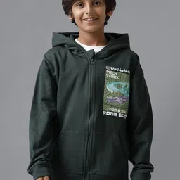 UNDER FOURTEEN ONLY Boys Hooded Sweatshirt-picture-26