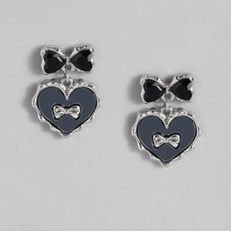 DressBerry Heart Shape Drop Earrings-50