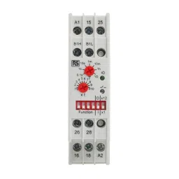 RS PRO Multi Function Timer Relay DIN Rail Mount 24 to 240 V AC/DC Model No. 8966841-15