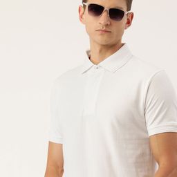ARISE Men Polo Collar Pure Cotton T-shirt-image-13