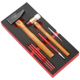 FACOM Foam Tool Tray Impact Tools Black & Red, MODM.MI1-13