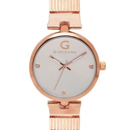 GIORDANO Women Silver-Toned Analogue Watch A2058-33-50