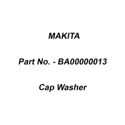 Makita Cap Washer 23 for AN560, Part No BA00000013-image-79