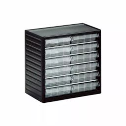 Treston 12 Drawer Storage Unit PP 290 x310 x180 mm Grey, 292-3-image-94