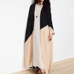 Trendyol Colourblocked Open Front Shrug-52