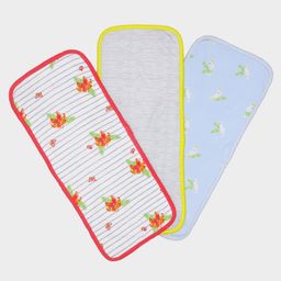 Mi Arcus Cuddles Feeding Burp Cloth Pack of 3 - Multicolor-picture-28