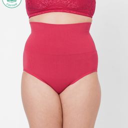ECOMAMA Super Soft Bamboo Fibre Antimicrobial Seamless Tummy Tucker - Pink-image-55
