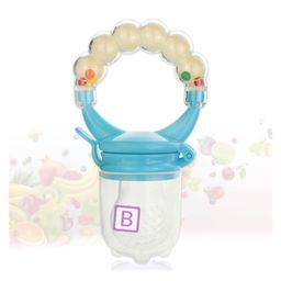 Bembika Baby Food Nibbler Ring Design Baby Pacifier Medium - Off White-25