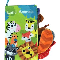 Baby Basics Cloth Tail Books Land Animals Theme- English-21