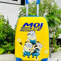 Mihar Kid's Travel Suitcase Trolley Bag with Wheels-13