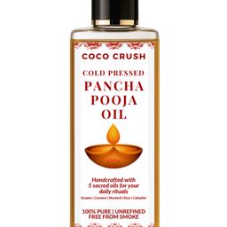 Coco Crush 100% Natural Pancha Pooja Oil, Soot-Free Organic for Daily Rituals, Aarti & Diya Lighting - 50 ml-15
