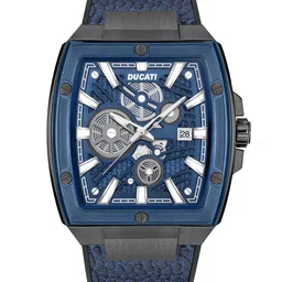 Ducati Men Skeleton Dial & Leather Straps Analogue Watch DTWGB0000703-image-83