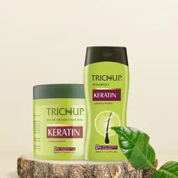TRICHUP Keratin Shampoo -200 ml & Hair Mask - 500 ml-57