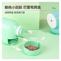 Deli 71169 Pencil Sharpener Rotary Pencil Sharpener Machine - Green image 2