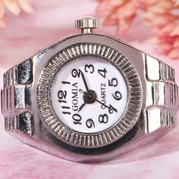 Fashion Frill Silver-Plated Stainless Steel Finger Ring-image-88
