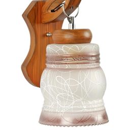 Somil Premium Designer Glass Wall / Night Lamp Elegant & Stylish Dcor Accent for Modern Interiors, color- Brown, White, Size:- 21 X 25 X 30.5 CM-image-98